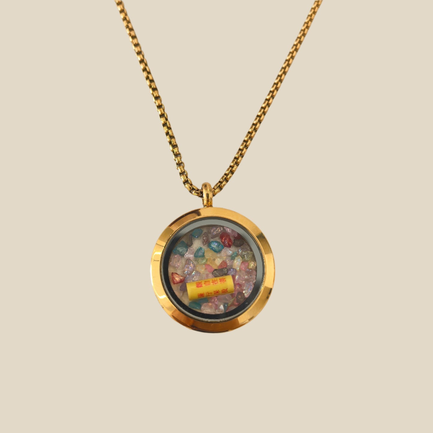 White Tara Compassion Eye Pendant