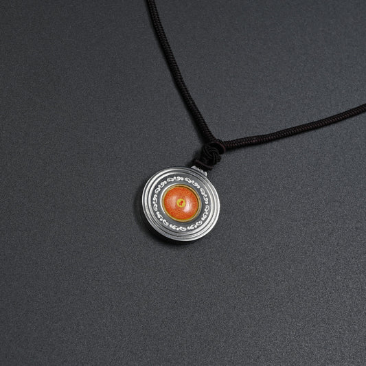 Sacred Tibetan Buddhist Mantra Pendant - Lengyan Scripture