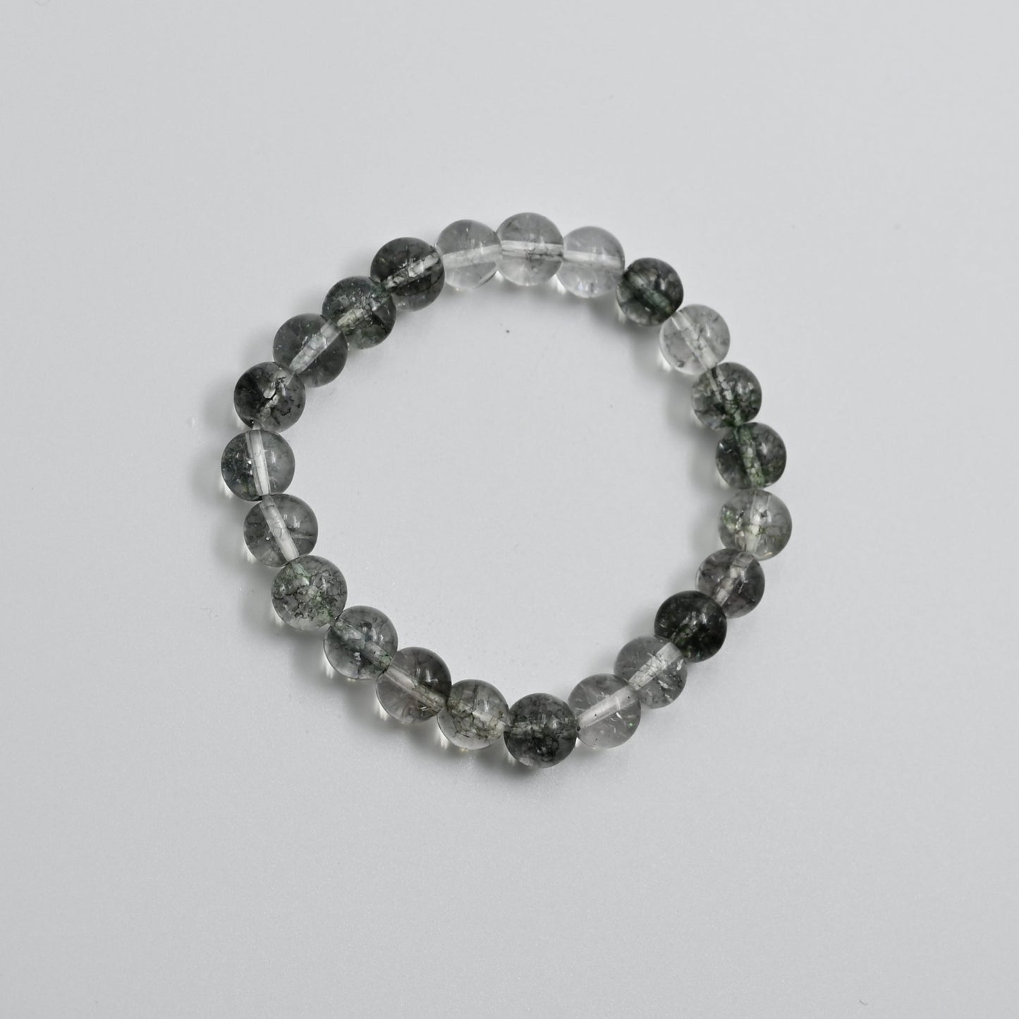 Tibetan Green Phantom Crystal Bracelet